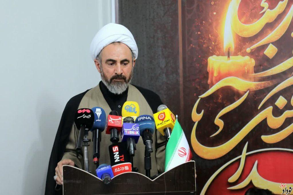 افتتاح قرارگاه رسانه ای اربعین در مهران با حضور نماینده ولی فقیه در استان و استاندار ایلام , مریم بالوی فیلی خبرنگار نودادامروز