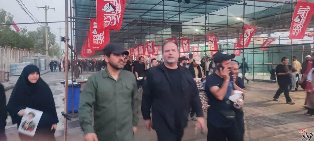 بازدید میدانی مدیرکل دفتر بازرسی وزارت راه و شهرسازی از پایانه های مرزی مهران و برکت , مریم بالوی فیلی خبرنگار نودادامروز