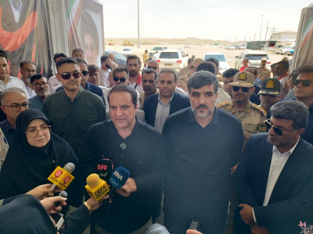 مرز چیلات از ۲۸ صفر برای تردد زائران فعال می شود | توسعه زیرساخت ها و اقتصاد اربعین در دستور کار دولت است , مریم بالوی فیلی خبرنگار نودادامروز مرز چیلات از ۲۸ صفر برای تردد زائران فعال می شود | توسعه زیرساخت ها و اقتصاد اربعین در دستور کار دولت است , مریم بالوی فیلی خبرنگار نودادامروز