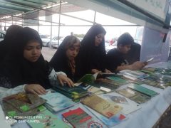ترویج فرهنگ عاشورایی در مسیر اربعین | راه‌ اندازی «حسینه کتاب» در موکب مرکزی دهلران