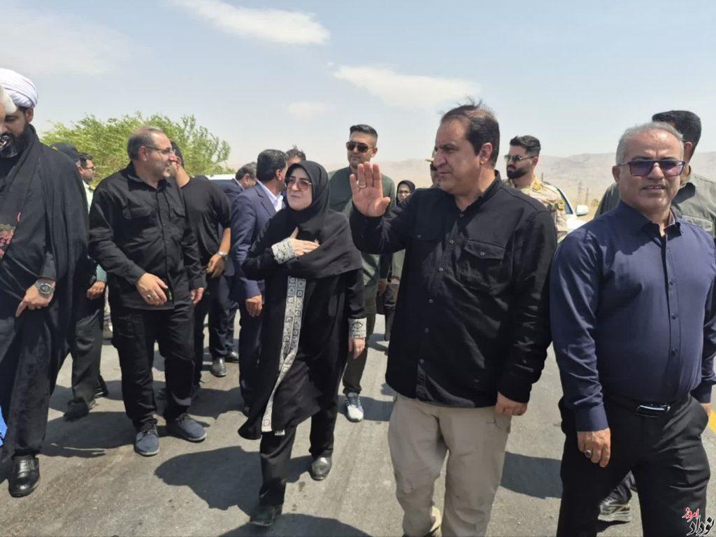 مرز چیلات از ۲۸ صفر برای تردد زائران فعال می شود | توسعه زیرساخت ها و اقتصاد اربعین در دستور کار دولت است , مریم بالوی فیلی خبرنگار نودادامروز مرز چیلات از ۲۸ صفر برای تردد زائران فعال می شود | توسعه زیرساخت ها و اقتصاد اربعین در دستور کار دولت است , مریم بالوی فیلی خبرنگار نودادامروز