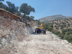 بازدید مدیرکل امور عشایر استان ایلام از راه‌ های عشایری ماژین