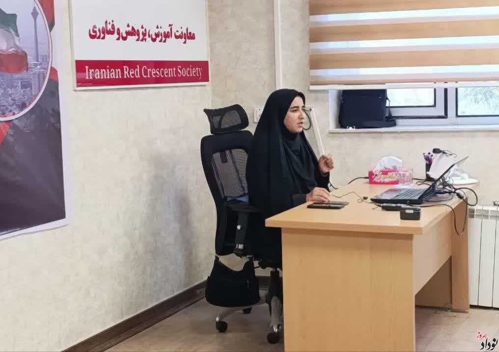 هلال احمر نماد امدادرسانی در روزهای سخت جنگ بود | حمایت از امدادگران و غیرنظامیان باید در اولویت دیپلماسی بشردوستانه باشد , مریم بالوی فیلی خبرنگار نودادامروز هلال احمر نماد امدادرسانی در روزهای سخت جنگ بود | حمایت از امدادگران و غیرنظامیان باید در اولویت دیپلماسی بشردوستانه باشد , مریم بالوی فیلی خبرنگار نودادامروز