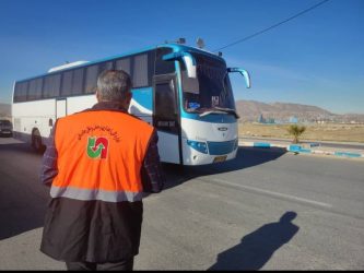 توقیف ۲ دستگاه اتوبوس حامل مسافر اضافه در ایلام