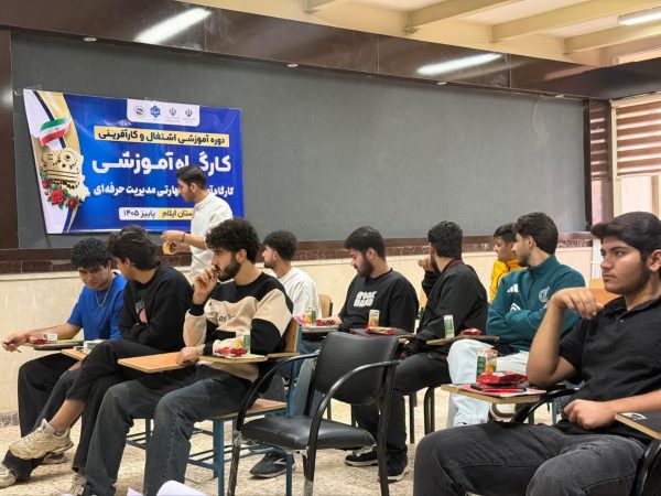 برگزاری دوره های مهارتی اشتغال و کارآفرینی با همکاری دانشگاه ملی مهارت ایلام و سازمان مردم نهاد
