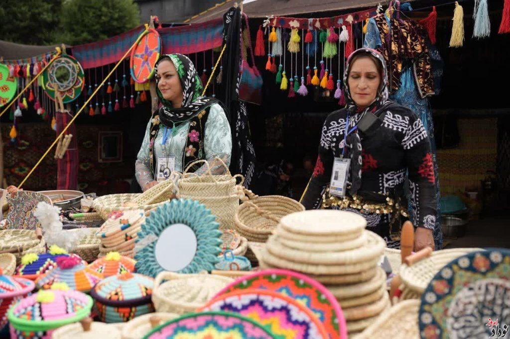 حضور ۳۰ هنرمند عشایری ایلام با ۱۰۰ محصول بومی در نمایشگاه ملی روستا و عشایر , مریم بالوی فیلی خبرنگار نودادامروز حضور ۳۰ هنرمند عشایری ایلام با ۱۰۰ محصول بومی در نمایشگاه ملی روستا و عشایر , مریم بالوی فیلی خبرنگار نودادامروز