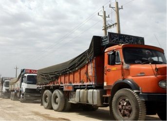 جا به‌ جایی یک میلیون و ۲۶۰ هزار تن کالا در جاده‌ های ایلام